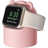 Voor Apple Watch Smart Watch siliconen oplaadhouder zonder oplader