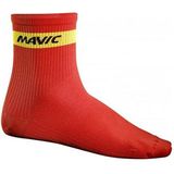 2 pairs sport ademend outdoor racefiets Racing Fietsen sport sokken  gratis grootte (rood)