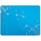 40x30cm anti-skidding silicone warmte-isolatie mat voor voedsel schotel/drank/oven/Kid tabel (blauw)