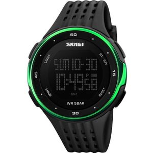 SKMEI 1219 Mannen Multi-Functie Elektronisch Horloge Outdoor Sports Watch (Groen)