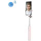 CYKE P9 Universal stretchable verborgen eendelige draadloze Bluetooth Selfie stick (roze)
