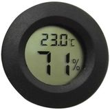 LCD digitale aquarium thermometer mariene water terrarium accessoires temperatuur meetinstrument (zwart)