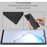 Voor Samsung Galaxy Note 20 Ultra NILLKIN Frosted Concave-convex Texture PC Protective Case(Zwart)