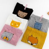 Cartoon schattige baby meisjes zachte katoen strakke panty  maat: S (wit)