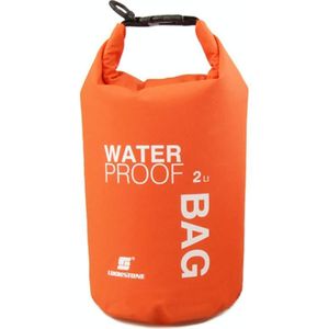 Luckstone 2L Outdoor Scratch-resistent Wear-resistent Swimming Waterdichte tas (Oranje)