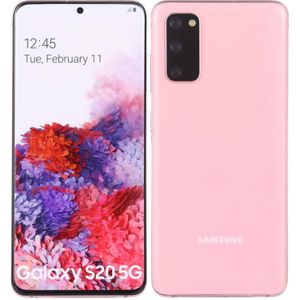 Originele kleurenscherm niet-werkende Fake Dummy Display Model voor Samsung Galaxy S20 5G (Roze)