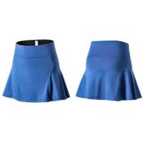 High Waist Yoga Fitness Fast Dry Skirt (Kleur: Grijs Blauw Maat:XL)