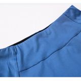 High Waist Yoga Fitness Fast Dry Skirt (Kleur: Grijs Blauw Maat:XL)