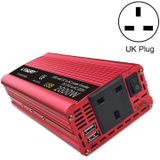 Lvyuan auto-omvormer Dual USB Power Converter  Specificatie: 12V tot 220V 2000W Britse plug