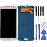 LCD-scherm en digitizer volledige assemblage (TFT-materiaal) voor Galaxy J7 (2017)  J730F/DS  J730FM/DS (Gold)