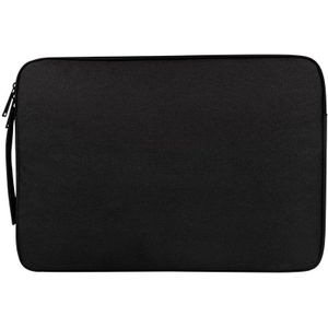 Universele 15.6 inch Laptoptas Sleeve met Oxford stof en meerdere zijvakjes voor MacBook  Samsung  Lenovo  Sony  Dell  Chuwi  Asus  HP (zwart)