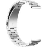 18mm Steel Wrist Strap Watch Band voor Fossil Female Sport / Charter HR / Gen 4 Q Venture HR (Zilver)