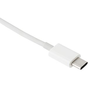 USB 3.1 Type-C mannetje Connector naar mannetje verleng Data kabel voor MACBOOK 12  Lengte: 2 meter wit