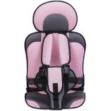 Auto Portable Children Safety Seat  Maat:50 x 33 x 21cm (Voor 0-5 jaar oud)(Roze + Grijs)