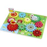 Animal Gear Game Combination Pairing Assembled Toy(Farm Animal)