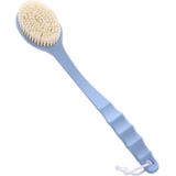 Long Handle Bad Brush Soft Hair Bad Brush met Massage Back Brush (Blauw)