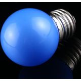 10 stuks 2W E27 2835 SMD Home Decoratie LED gloeilampen  DC 12V (blauw licht)