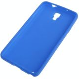 Anti-kras Siliconen hoesje voor Samsung Galaxy Note III / N9000 (blauw)