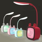 2 PCS Cute Pet USB Tafellamp Energiebesparende Eye Protection LED Slaapkamer Slaapzaal Nachtlamp  Random Color Delivery (Archie)