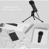 Yanmai SF-910 Professional geluid opname condensatormicrofoon met statief houder  kabellengte: 2.0 m  compatibel met PC en Mac voor Live uitgezonden Show  KTV  etc.(Black)