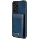 Voor Samsung Galaxy A52s/A52 5G N.Bekus Verticale Flip Card Slot RFID Telefoon Case (Blauw)