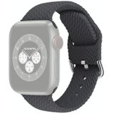 Gevlochten siliconenvervanging horlogebanden met gesp voor Apple Watch Series 6 & SE & 5 & 4 40mm / 3 & 2 & 1 38mm