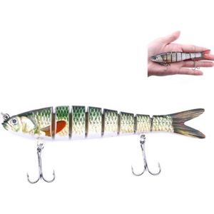 Luya Knotty Vis Plastic Bionic Hard Bait Zeevissen Nep Aas  Kleur: JM034-3