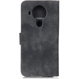 Voor Nokia 7.3 antilope textuur magnetische gesp horizontale flip pu lederen behuizing met kaart slots & portemonnee & houder (zwart)