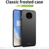 Voor Oneplus7T MOFI Frosted PC ultradun hard case (zwart)