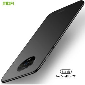 Voor Oneplus7T MOFI Frosted PC ultradun hard case (zwart)