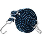 3 PCS fietsbinding touw verbreding en verdikking multifunctionele elastische elastische bagage rope plank touw  lengte: 2m (blauw)
