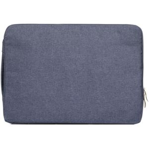 Modieus universeel 11.6 inch Denim Laptoptas Pouch met rits voor MacBook  Lenovo en andere Laptops  Afmetingen: 32.2 x 21.8 x 2 cm (donker blauw)