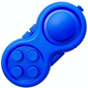 3 stks decompressiespel handvat decompressie speelgoed  kleur: puur blauw