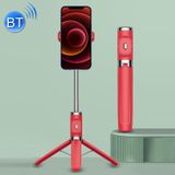 Integrated Reinforcement Keel Live Desktop Bluetooth Mobile Selfie Stick(China Red)