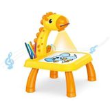 Kinderen Multifunctionele Projectie Schilderij Speelgoed Schrijfbord  WTHOUT Aquarel Pen  Stijl: Giraf Geel