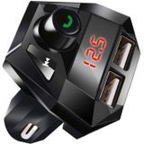 G18 Auto Bluetooth Hands-Free MP3-speler Dual USB Bluetooth Charge FM-zender Bluetooth-ontvanger