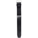 Kakapi voor Apple Watch 38mm Buffalo verbergen klassieke gesp lederen horlogeband  alleen gebruikt in combinatie met Connectors (S-AW-3291)(Black)