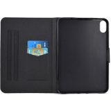 Voor iPad 10th Gen 10.9 2022 Elektrisch Geperst Gekleurde Tekening Smart Leather Tablet Case (Hoofdtelefoon Kat))