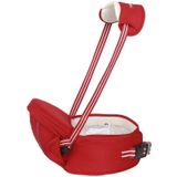 Ergonomische draagzak met Hip stoel voor Baby met reflecterende Strip voor 0-3 jaar Old(Red)
