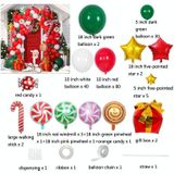 Kerstdecoratie boog ballon set  stijl: set 5