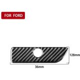 Auto Carbon Fiber Opbergdoos Handvat Decoratieve Sticker voor Ford Explorer 2013-2019  Left Drive