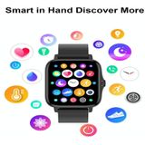 T42 1 7 inch Kleurenscherm Smart Watch  IP67 Waterproof  Ondersteuning Bluetooth Call/Heart Rate Monitoring/Blood Pressure Monitoring/Blood Oxygen Monitoring/Sleep Monitoring(Zilver)