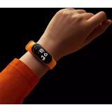 Voor Xiaomi Mi Band 7 Originele Xiaomi Silicone Watch Band (Fluorescent Orange)