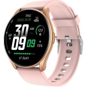 GTR1 1.28 inch Color Screen Smart Watch Support Heart Rate Monitoring/Blood Pressure Monitoring(Pink)