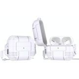 TPU Anti-full-oortelefoon Beschermhoes met Lanyard voor Airpods Pro (White)
