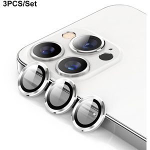 Enkay Hat-Prince Aluminiumlegering + Gehard Glas Camera Lens Cover Film Ring voor iPhone 13 Pro / 13 Pro Max