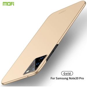 Voor Samsung Galaxy Note20 Ultra MOFI Frosted PC Ultra-thin Hard Case(Gold)