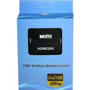 VK-126 Mini HD HDMI naar AV/CVBS Video Converter Adapter