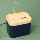 Cat Automatische circulatiestroom Drinkfontein USB Anti-drogen (Deep Sea Blue)