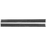 2 stks / set carbon fiber auto achteruitkijkspiegel anti-scratch strip decoratieve sticker voor TOYOTA TUNDRA 2014-2018  Links rechts rijden